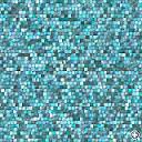 Blaues Mosaik